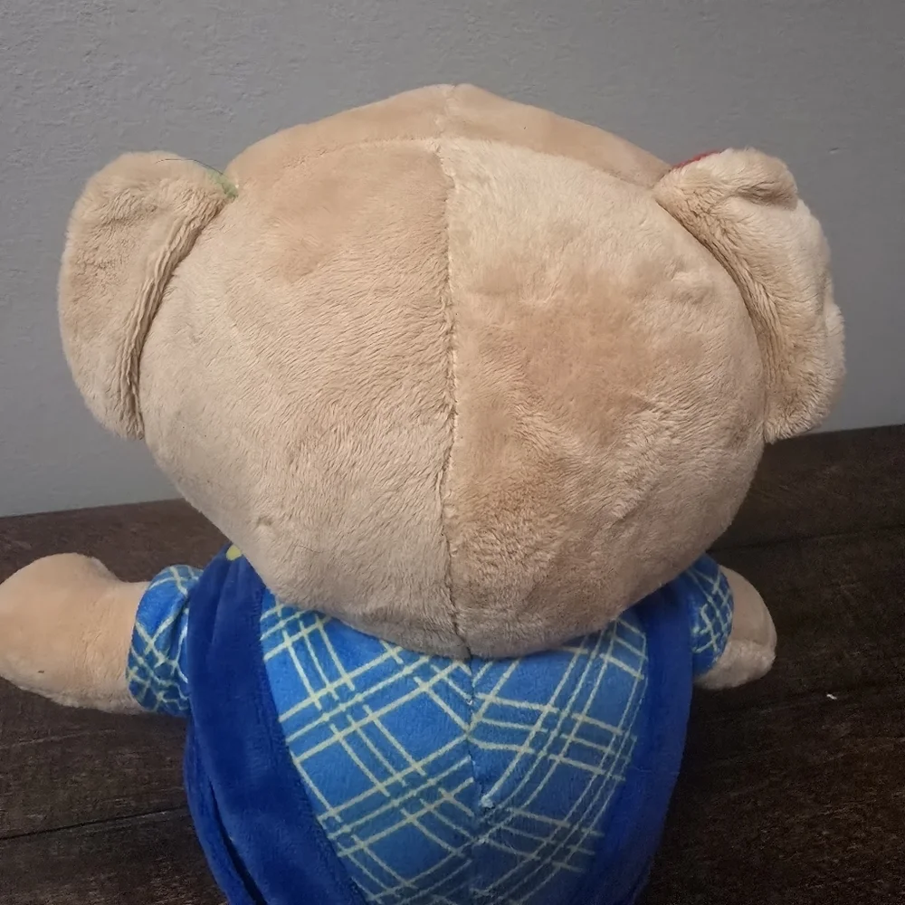 Linzy Learn To Dress Teddy Bear Educational Plush Stuffed Animal Toy